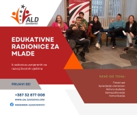 EDUKATIVNE RADIONICE ZA MLADE POZIV ZA UČESNIKE