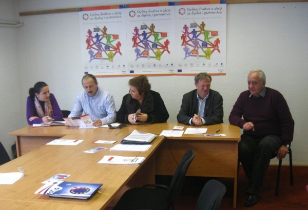 Training and workgroup meeting in Bihac